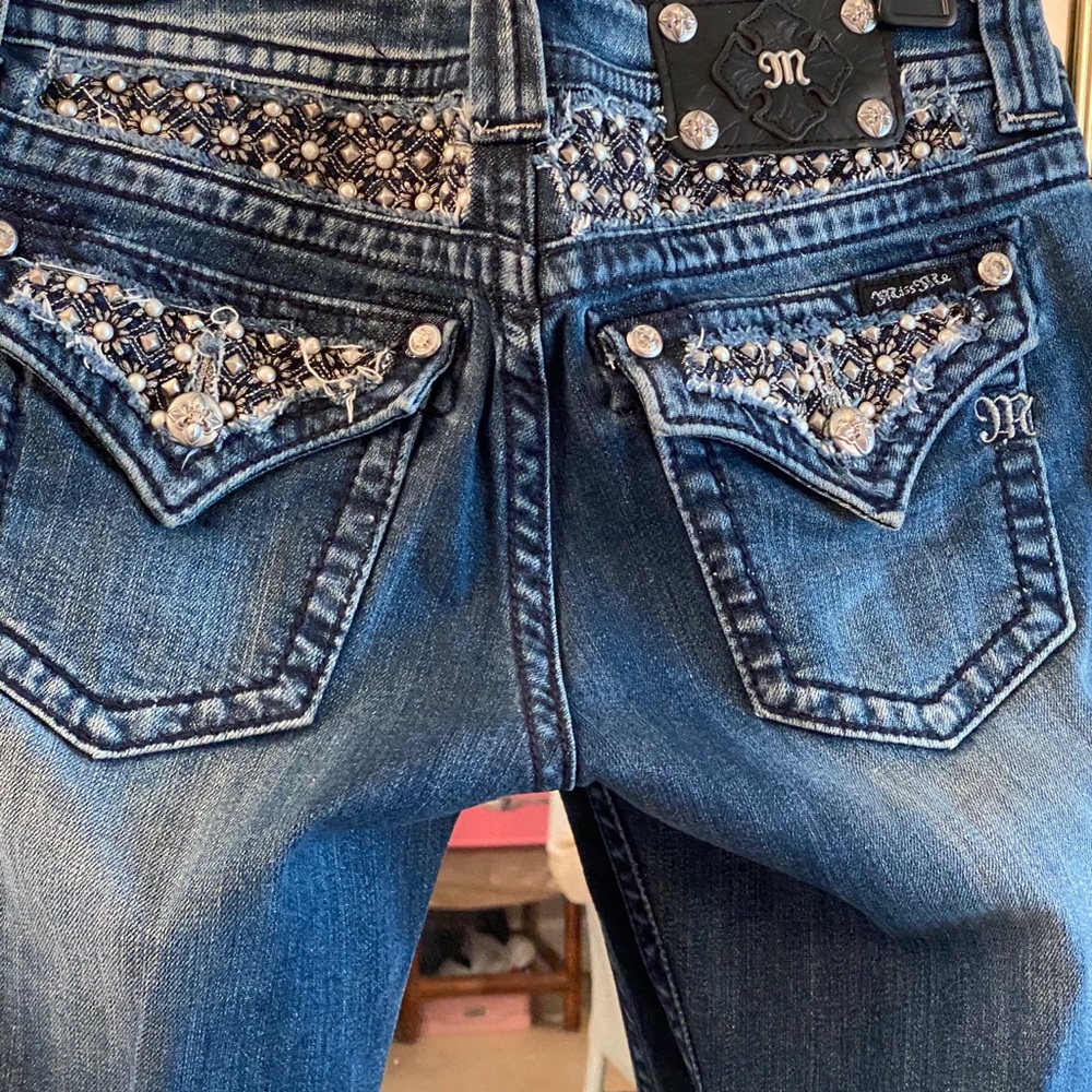 Miss Me Pearl Embellishments size 29